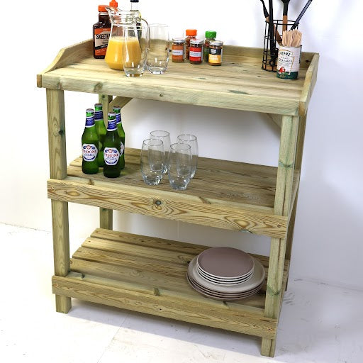 BBQ side table