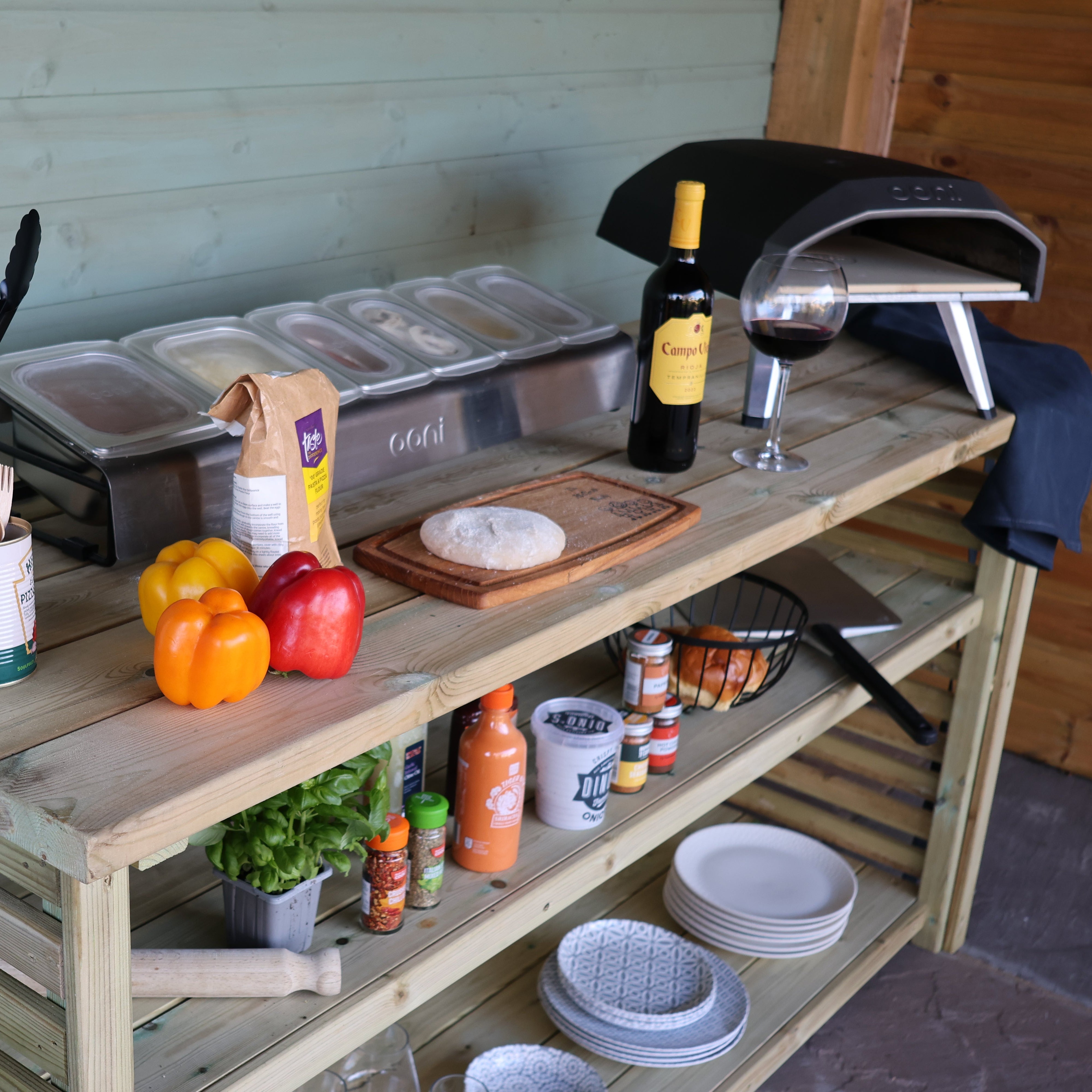 BBQ side table 2