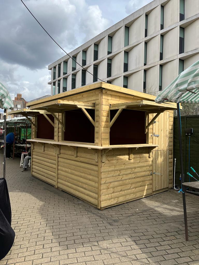3.6m x 2.4m Greenwich Catering Chalet