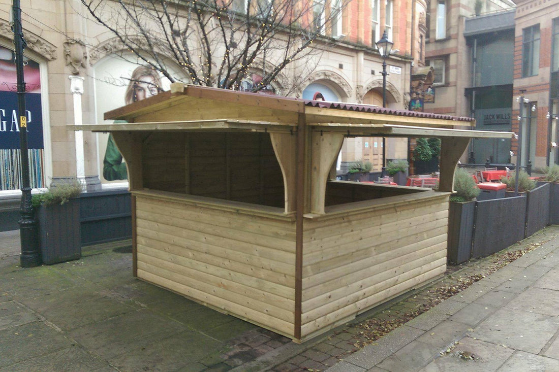 3m x 3m Triple Serve Market Chalet