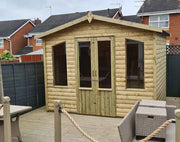 10ft x 8ft Chatsworth timber summerhouse