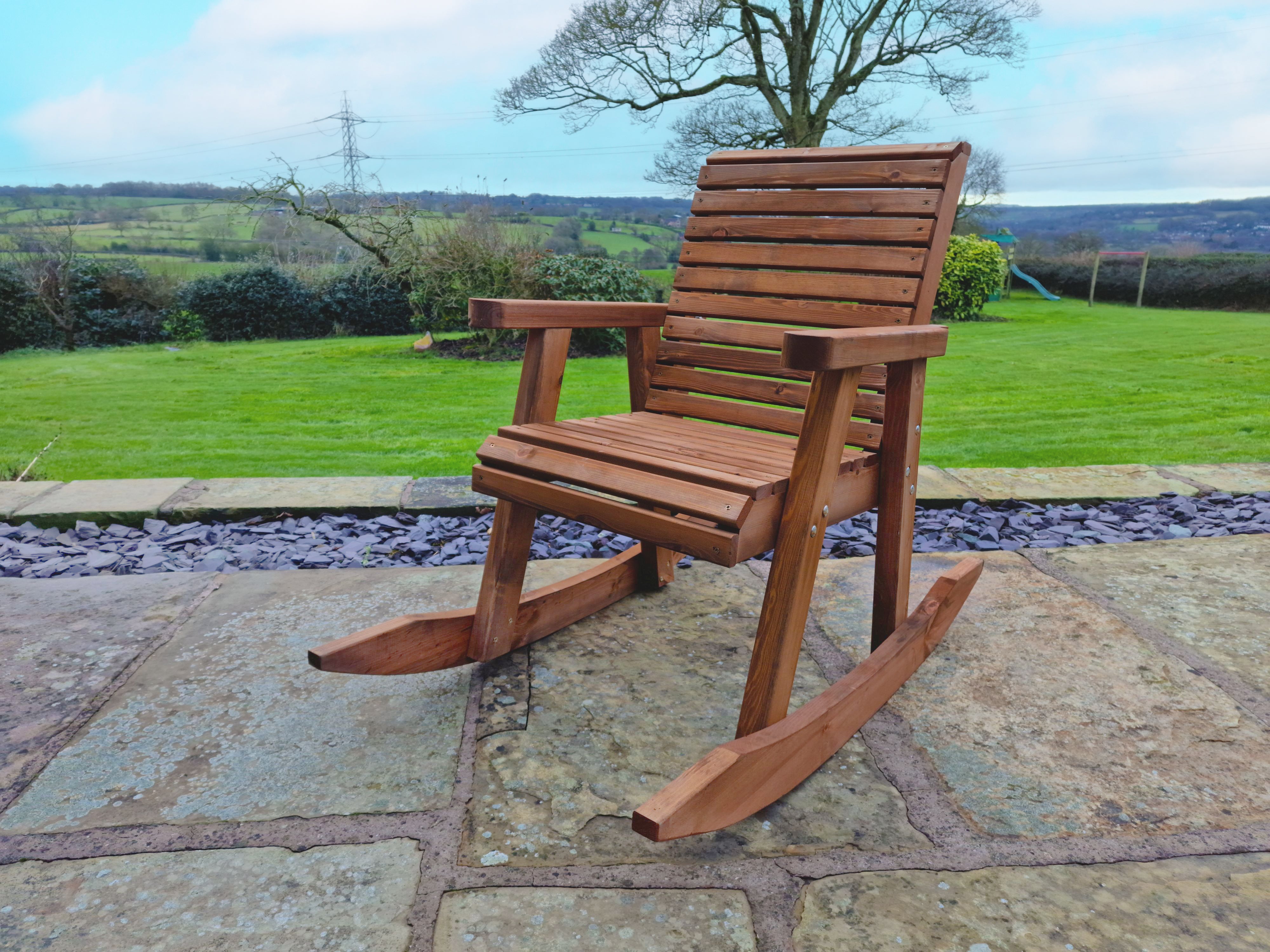 Brown Rocking Chair