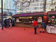Timber event building for markets and hospitality