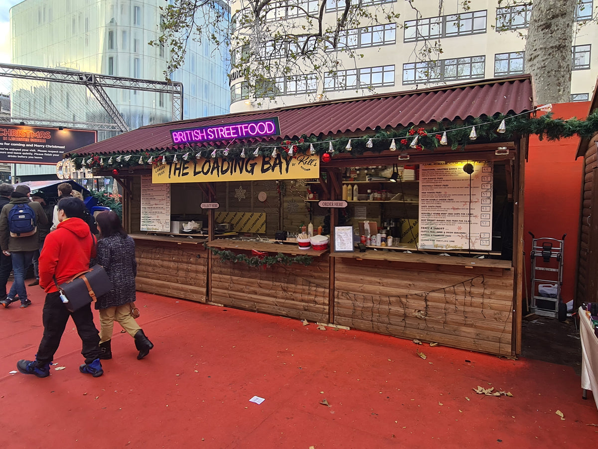 6m x 2m Edinburgh timber event chalet