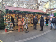 Commercial Edinburgh timber market chalet