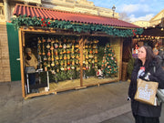 Edinburgh market chalet for festive retail