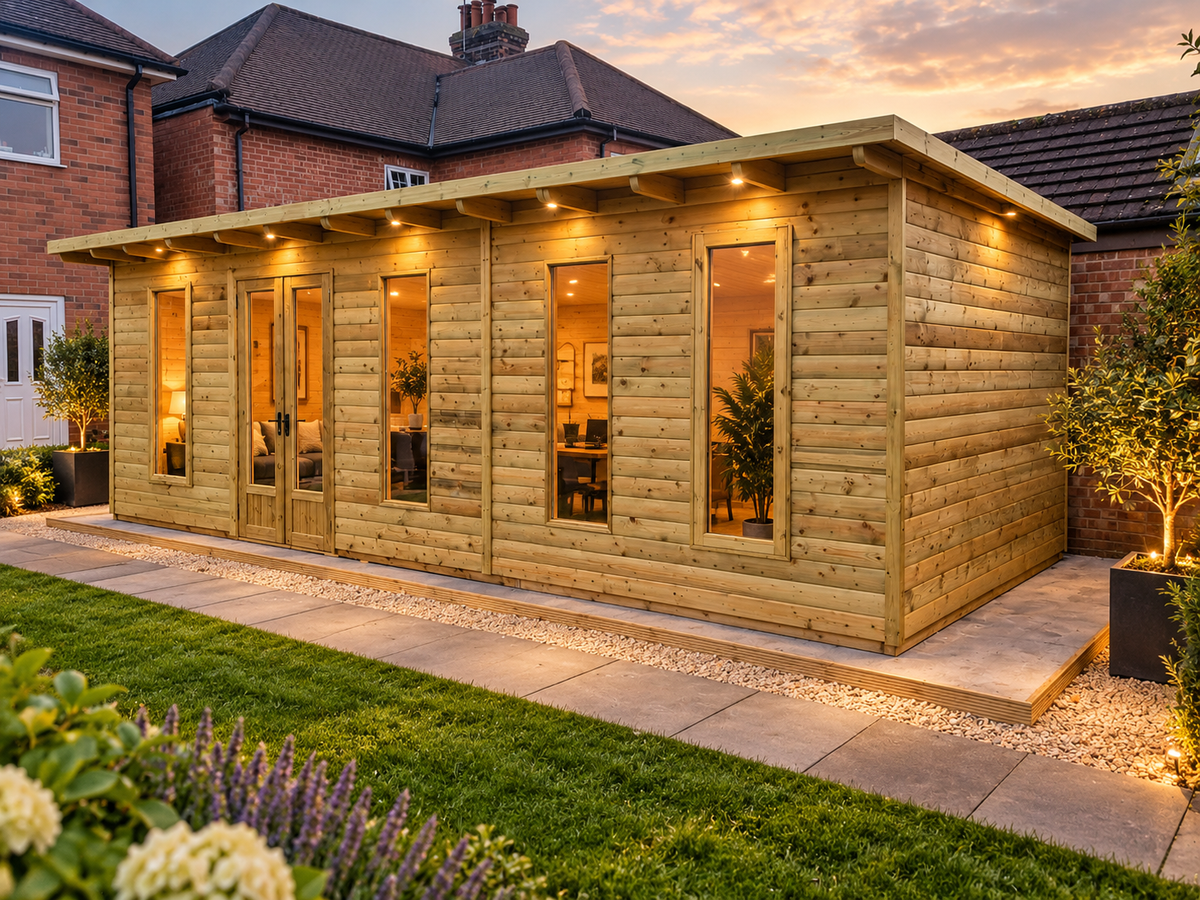 Alton Pent Summerhouse 24ft x 10ft