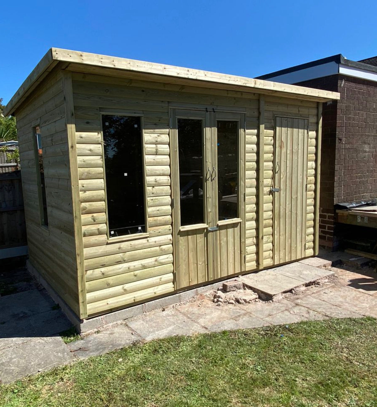 12ft x 8ft Bakewell shed and summerhouse combi