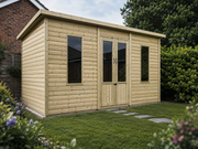 Bakewell pressure-treated timber summerhouse