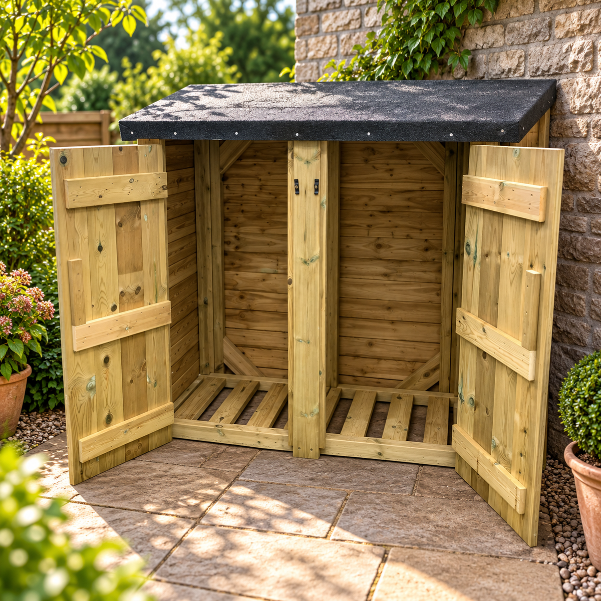 Double Tool Shed