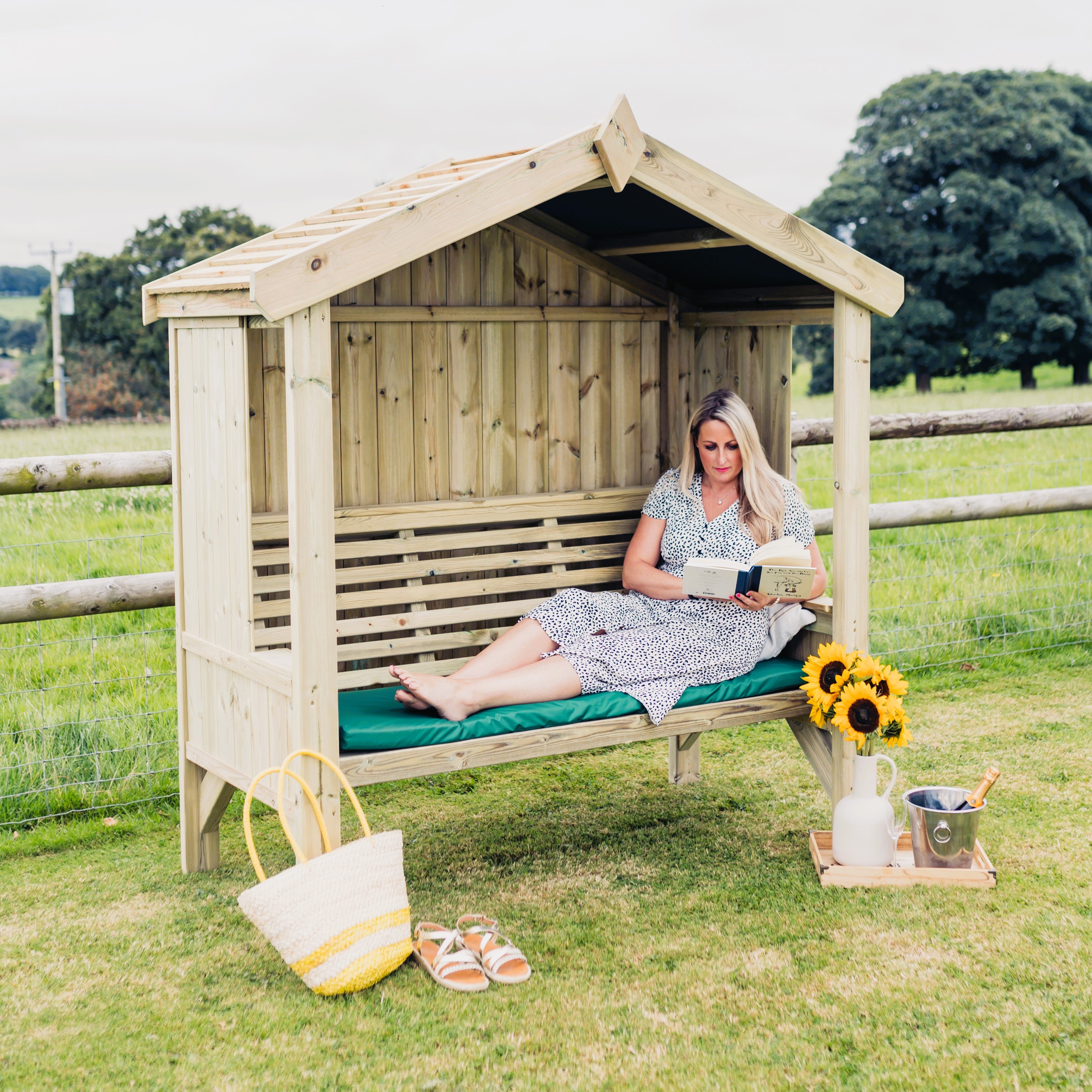WOODEN ARBOUR