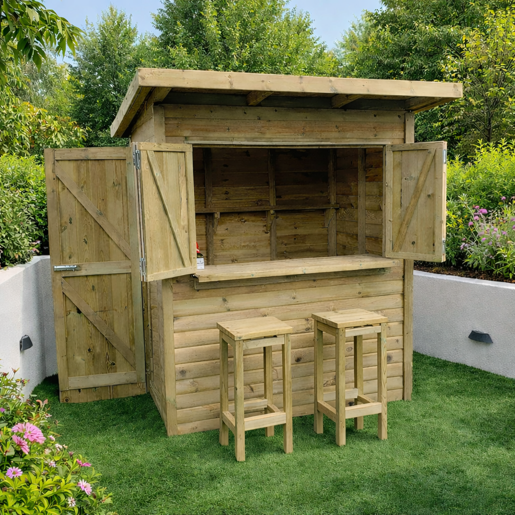 THE CASTLETON OUTDOOR GARDEN BAR – Churnet Valley Garden Furniture