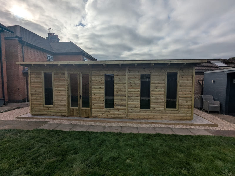 Alton Pent Summerhouse 24ft x 10ft