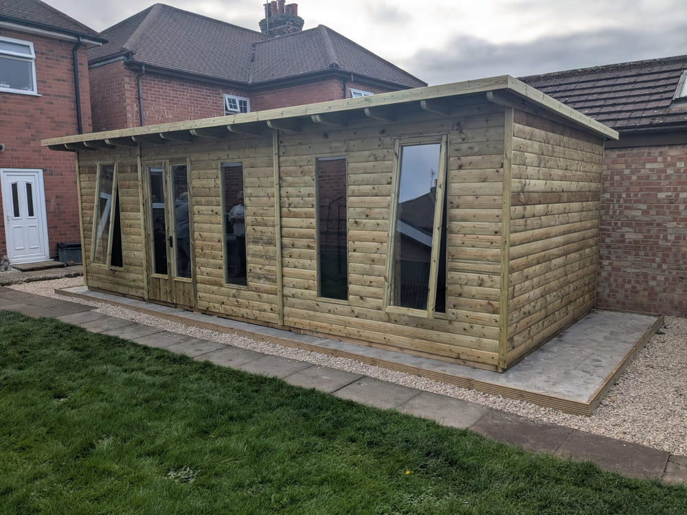Alton Pent Summerhouse 24ft x 10ft