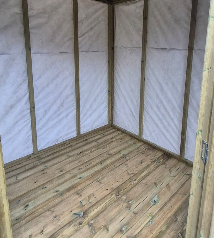 Internal shed membrane