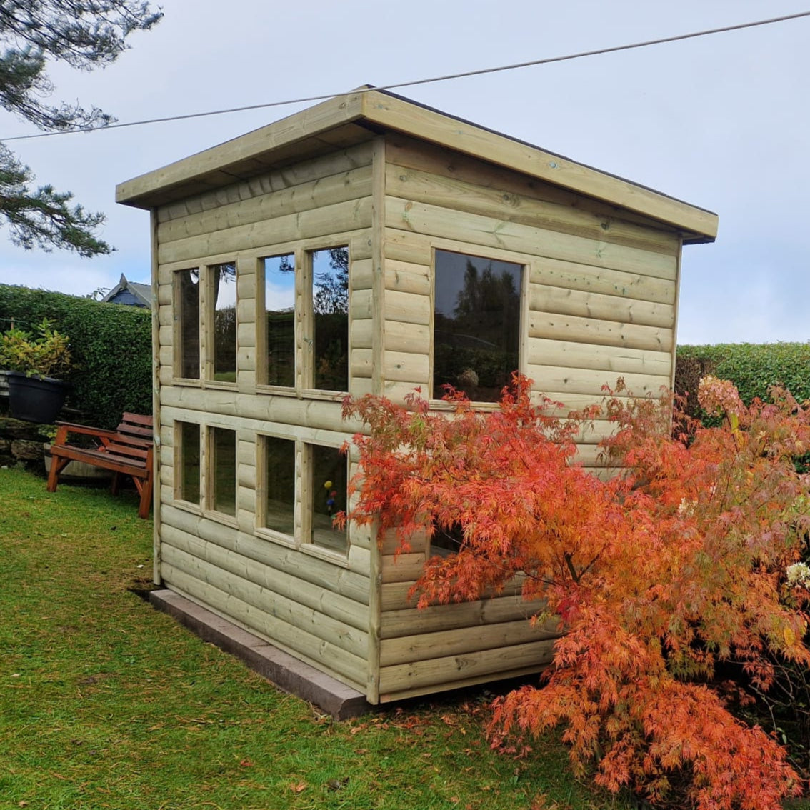 Cheadle 5x8 timber potting shed