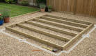 8 x 8 timber shed base kit made from pressure-treated 92 x 44 mm redwood